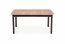 FLORIAN table artisan oak/black