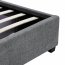 Perfect 160x200 Bed,Grey Perfect Harmony 85