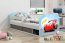 Luki 1 Bed with mattress 160x80 white