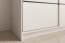 SW-CAL 150 cm Schwebetürenschrank,Weiß matt