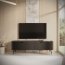 Lante F RTV 163 2D Black TV-Bank