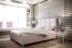 ITALIA 180x200 Bed with box (pink fabric Kronos 27)