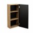 Luxor Black 83-35-1D Wall cabinet