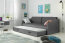 David II 190x80 Twin bed with mattress graphite