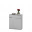 SIMPLY SM-02 Chest of drawers,Grey matte