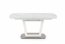 BLANCO (160-200) Extendable dining table white marble/white