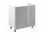 Aspen- D80Z 2D Sink base cabinet