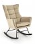 BAZALTO Rocking chair beige