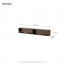 BED-CONCEPT BC-30 Piekaramais plaukts