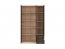 Nepo Plus SZF3D2S ozols sonoma/wenge Skapis