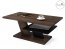 CLIFF law Журнальный столик с полкой,коричневый дуб/черный