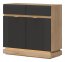 MILTON-ML 02 Kumode,Cremona torro oak/anthracite matt