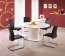 FEDERICO Extendable dining table white