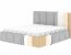 SKU-BEG 160 Upholstered Bed With Container