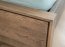 Adria- PRHADRIA160x200DD+ST160x200 Smoked oak Divguļamā gulta ar redelēm