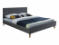 AZURRO -160SZ 160X200 Bed (Bluvel 14 Velvet Grey)