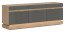 MILTON-ML 01 TV Skapis,Cremona torro oak/grey matt