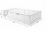 Montessori Bed with mattress 120x200 White