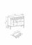 NOVA- KSZ-104 Chest of drawers White