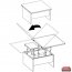 Space 1 Table white