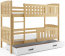 Cubus 2 Bunk bed with mattress 190x80 pine