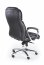 FOSTER Natural leather office chair black