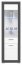 GrayGR 7 Glass-fronted cabinet 2-doors