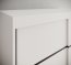 SW-LIZ 120 cm Schwebetürenschrank,Weiß matt