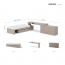 WOOW SET-01P (WO-11P,07,12) Mēbeļu komplekts