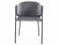 BONO VELVET Chair,Bluvel 14 Grey/black