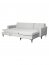 Milano-TMIN -P13 Corner sofa Universal L/R (silver plush)