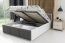 PANAMAX Upholstered ST-MET 140x200 Divguļamā gulta ar veļas kasti (Balta)