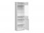 Nepo Plus REG1D1W Glass-fronted cabinet