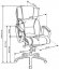 FOSTER Natural leather office chair black