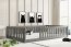 Montessori Bed with mattress 120x200 Graphite