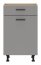 Liveo-Pati PK15/PF16 L/R 50cm Grīdas skapītis