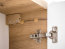 Abura White/Oak Craft 826 Шкаф навесной для ванной под раковину