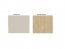Jony 80x180 Bunk Bed with 2 Mattresses and 2 Drawers Cashmere/Oiled oak