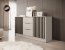 NELLY KOM K3 Chest of drawers (cashmere/black lamellas)