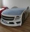 UNO- Star M. E. R. C. E. D. E. S. Basic Gulta auto bērniem ar matraci Standard White