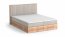 PERU bed 140x200 Двуспальная кровать с матрасом и ящиком для белья