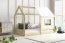 HOUSE- WITH A WINDOW Bērnu gulta ar matraci 160x80,priede