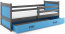 Riko I 200x90 Bed with a mattress Graphite