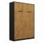 GENIUS GS-P-V-B-140x200 Vertical Schrankbett mit Schreibtisch