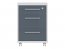 Office Lux KON3S Drawer unit on casters