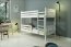 Carino 2 Bunk bed with mattress 200x90 white (Without box)