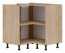 Liveo-Pati PK23/PF22 L/R 90/90 Grīdas stūra skapītis
