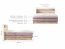 DIORI Box springs 160x200+TOP Basic H4 Двуспальная кровать Дуб