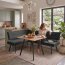Zerra Dining room corner bench,Curio 97
