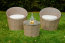 MODICO Garden furniture set Table + 2 chairs